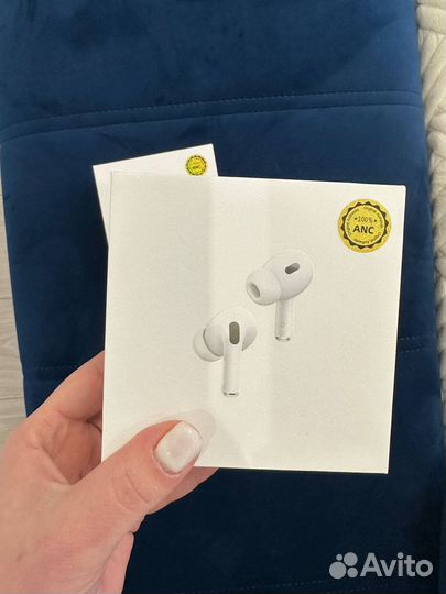 Air pods pro 2 с оригинальным микрофоном и чехол