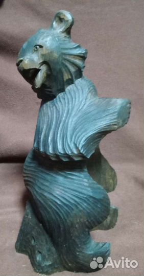 Медведь ссср. Сувенир. Дерево. Ручная работа