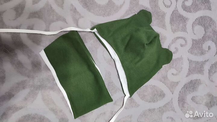 Шапка и снуд 3-6 мес