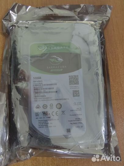 Жесткий диск 500 гб