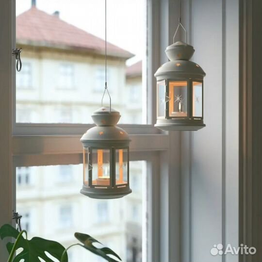 Икеа два фонаря ротера