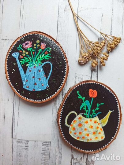 Магниты-сувениры Алтайский букет