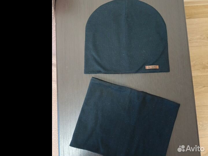 Комплект шапка и шарф женские