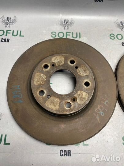 Диск тормозной передний Honda Civic 8 5D