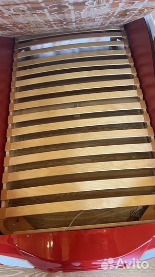 Детская кровать машина ферарри и комод