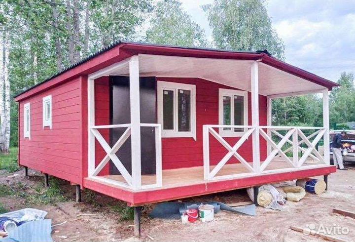 Дачный домик 6х6