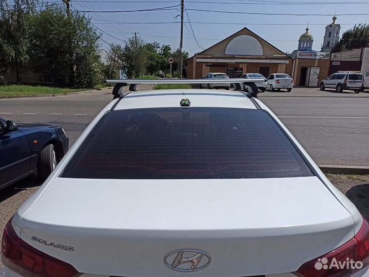 Багажная система Евродеталь крыло silver Solaris