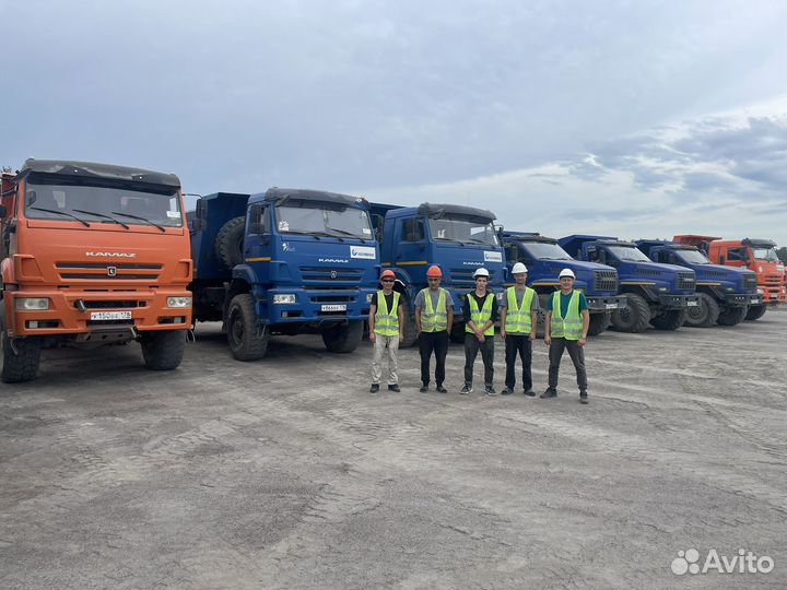 Водитель самосвала категории с