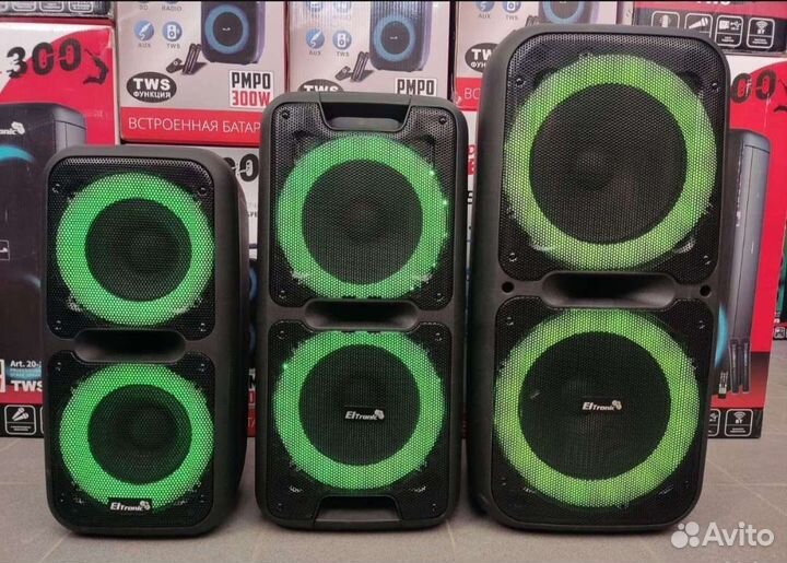 Мощные колонки eltronic 20-05, 20-07, 20-14