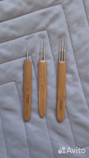 Крючки для дред 0,5 мм (3 шт)