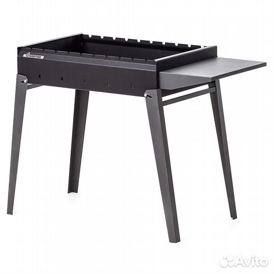 Мангал классический на ножках и полочкой