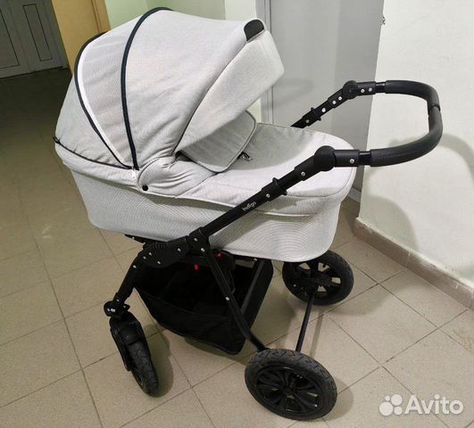 Коляска 2 в 1 Indigo Charlotte Mono