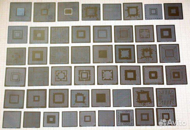 Трафареты для bga под заказ