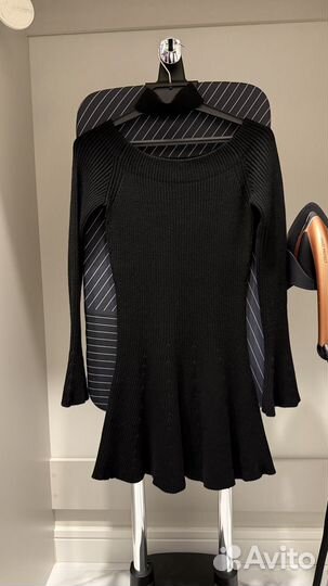 Платье клеш мини с чокером Level 44, S