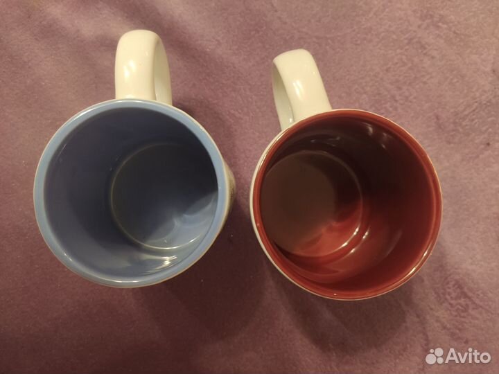 Кружки, сервиз, чашки с блюдцами и без