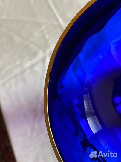 Ваза из Богемского стекла