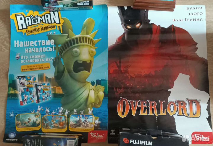 Плакаты постеры аниме А3 и игровые