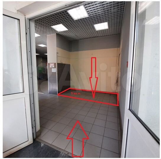 Свободного назначения, 5 м²