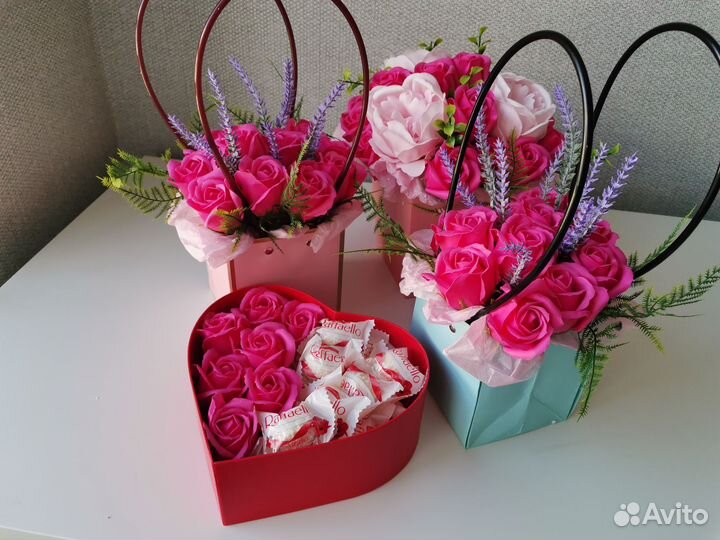 Мыльные букеты на день учителя