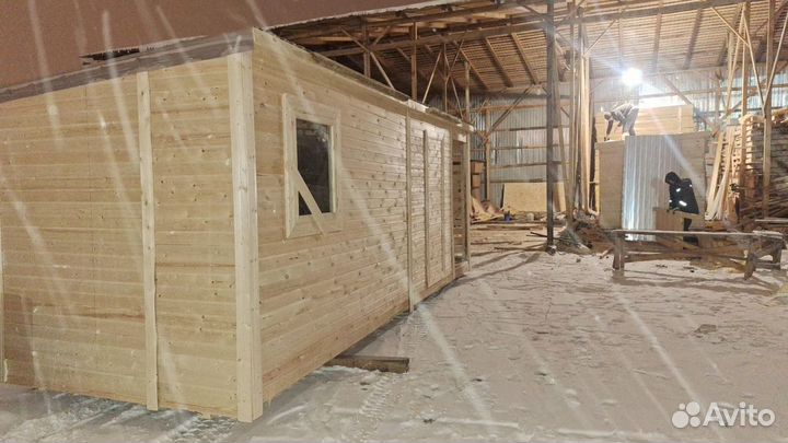 Бытовка и хозблок утеплённые и надёжные