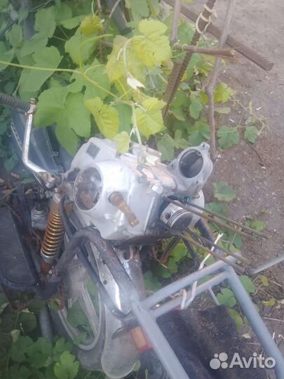 Двигатель от мопеда альфа 110cc