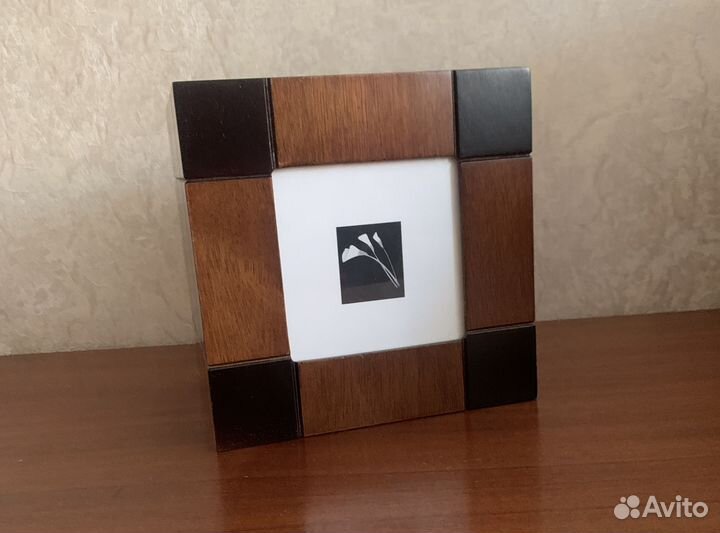 Бокс,органайзер новый для cd/dvd дисков дерево