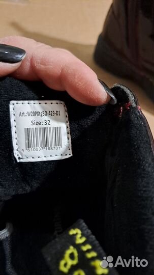 Ботинки для девочки