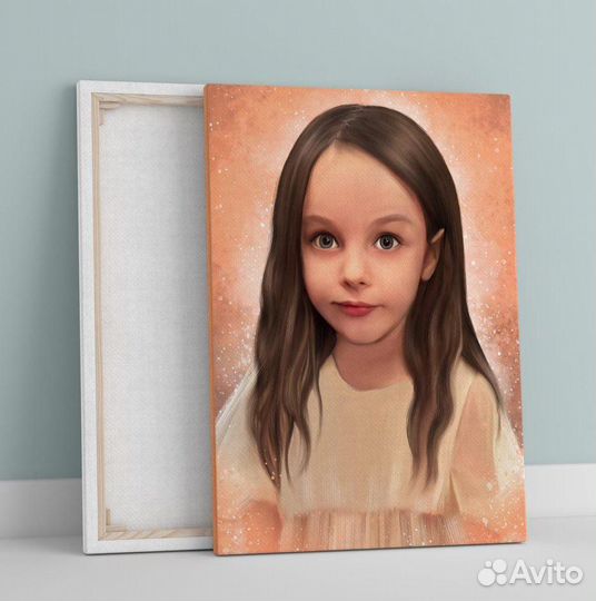 Картина печать на холсте