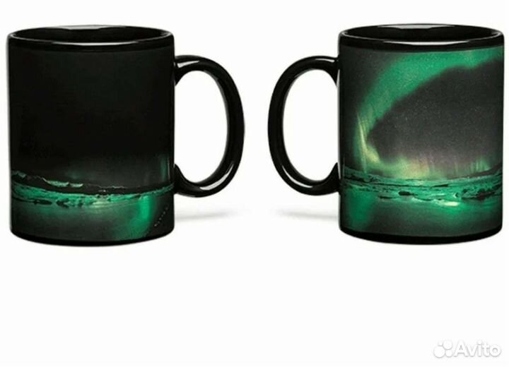 Кружка с северным сиянием