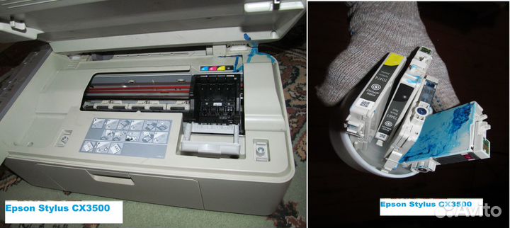 Принтеры, мфу 4 штуки под ремонт или на з/ч