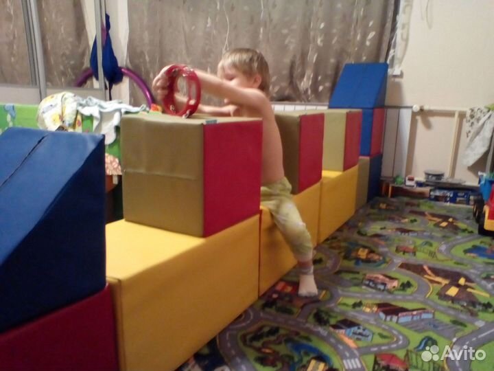 Мягкие игровые модули