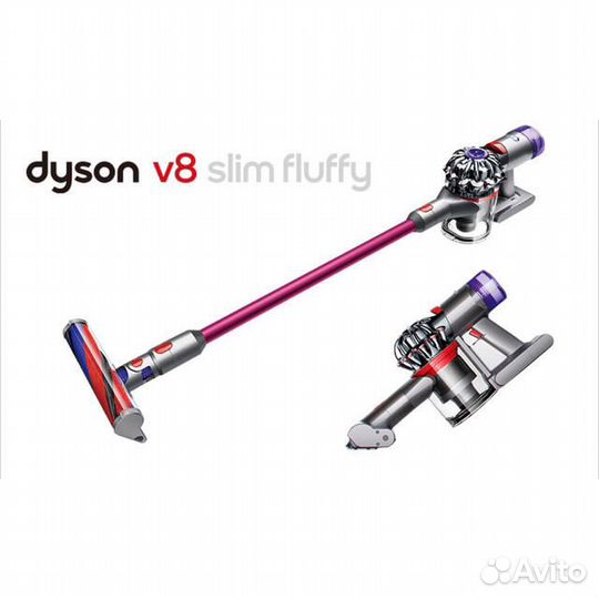 Пылесос Dyson V8 Slim Fluffy Новый Оригинал