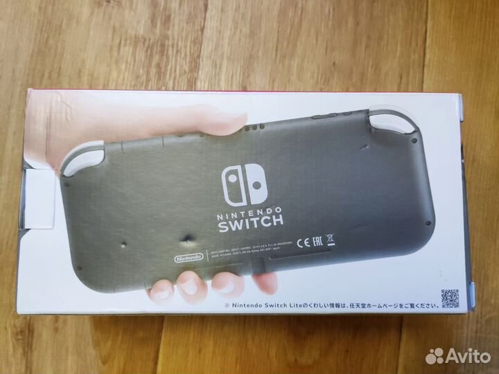 Nintendo switch lite Новая в упаковке (Серый)