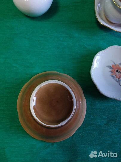 Мини посуда тарелочки солонка соусница винтаж