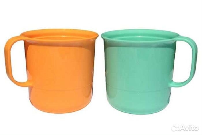 Кружки 350мл новые Tupperware