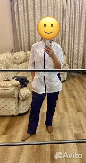 Медицинский костюм новый 46 48
