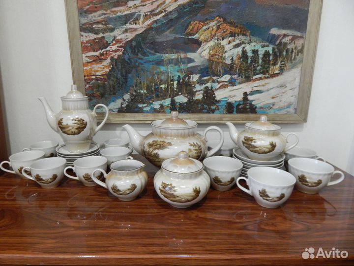 Чайно кофейный сервиз