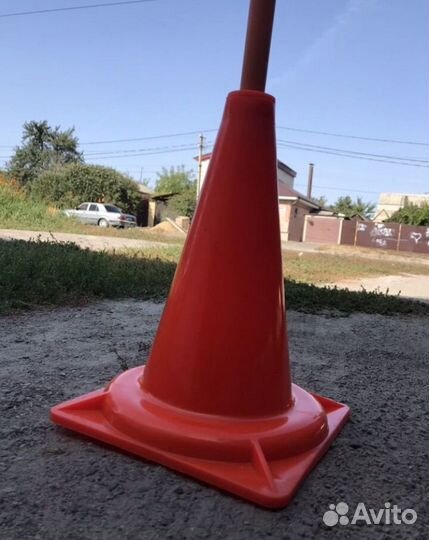 Конус дорожный силикон новые