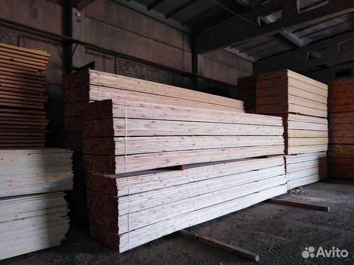Строганная доска сосна 20х140х6000мм
