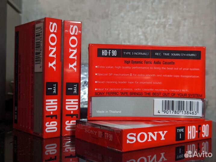 Аудиокассеты Sony HD-F 90