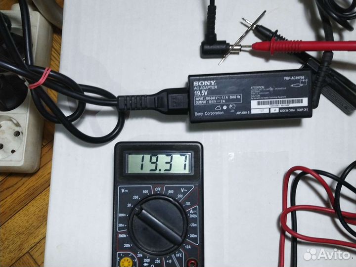 Блок питания для Sony Vaio/LG/Asus/3Q (ADP-40/OEM)