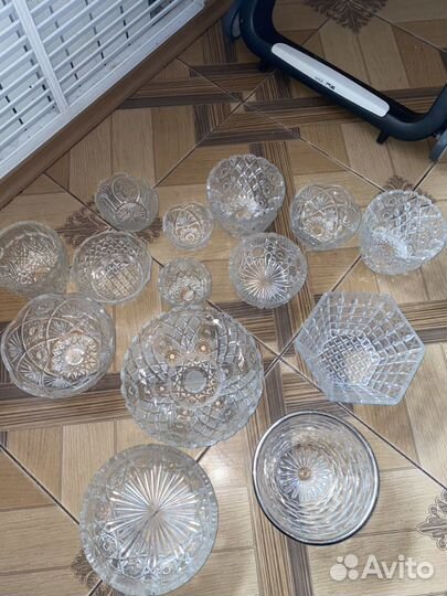 Хрустальный салатник