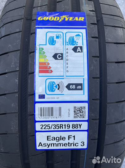 Goodyear Eagle F1 Asymmetric 3 225/35 R19 88Y