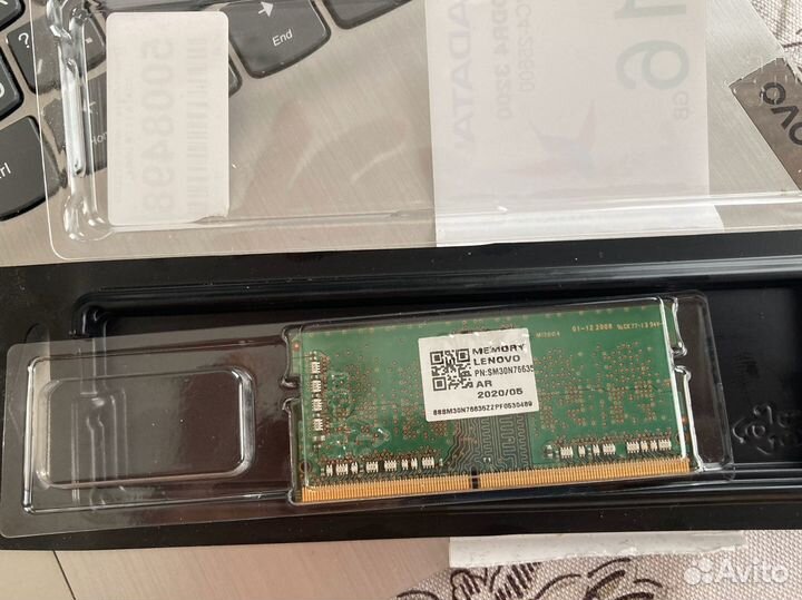 Оперативная память sodimm DDR4 4Gb