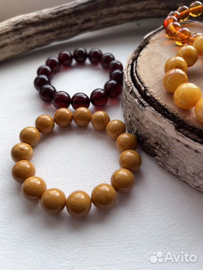 Изделия из натурального янтаря