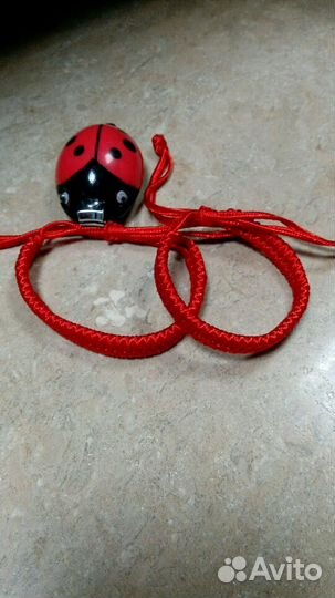 Браслет-талисман красная нить