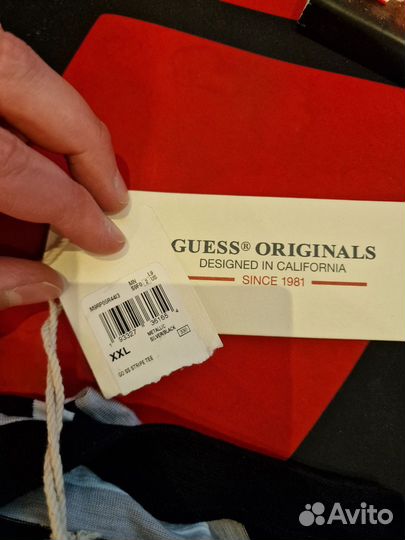 Футболка guess мужская