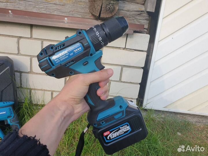 Набор 3в1 перфоратор+шуруповерт+болгарка makita