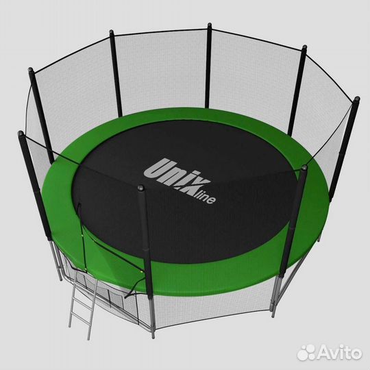 Батут unix linе Clаssiс 10 ft (оutside)