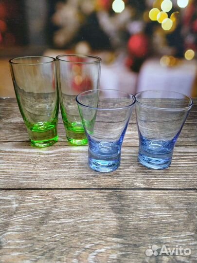 Фужеры, стаканы, рюмки стекло СССР